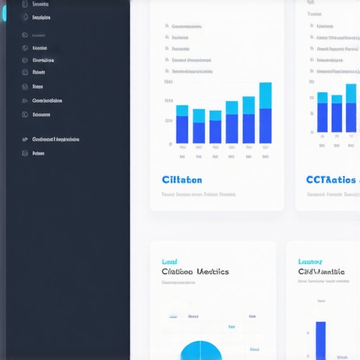 Dashboard displaying competitor analysis, citation metrics, and local SEO performance insights.