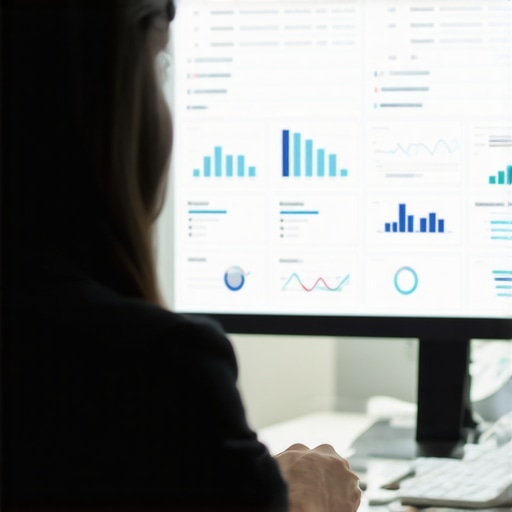 Person reviewing analytics for local SEO optimization