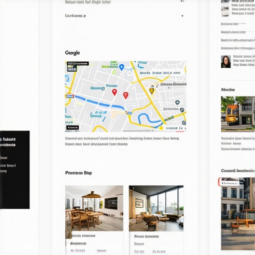 Optimized Google My Business profile with high-quality images and reviews