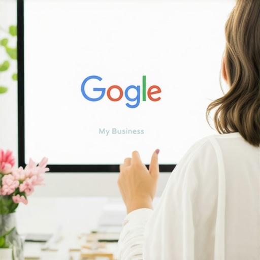 SEO expert reviewing Google My Business optimization