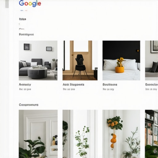 Google My Business profile showing photos, reviews, and active updates