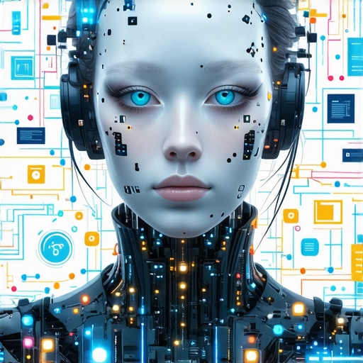 Advanced Local SEO in 2025 Illustration of AI-driven local SEO strategies with structured data and personalized content