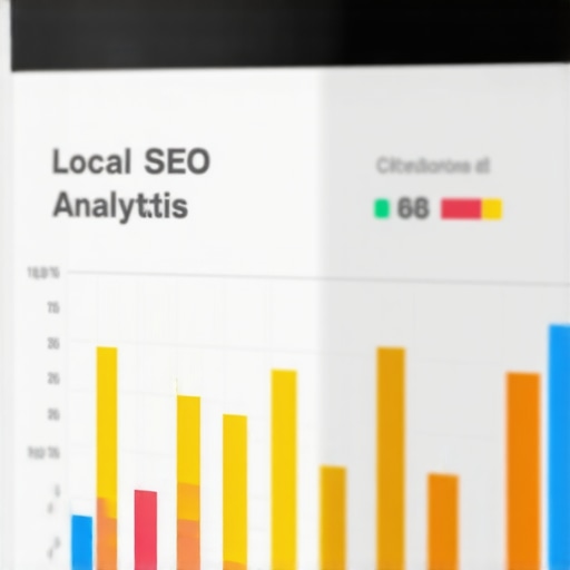 Screenshot of citation audit and rank tracking dashboard for Google My Business optimization