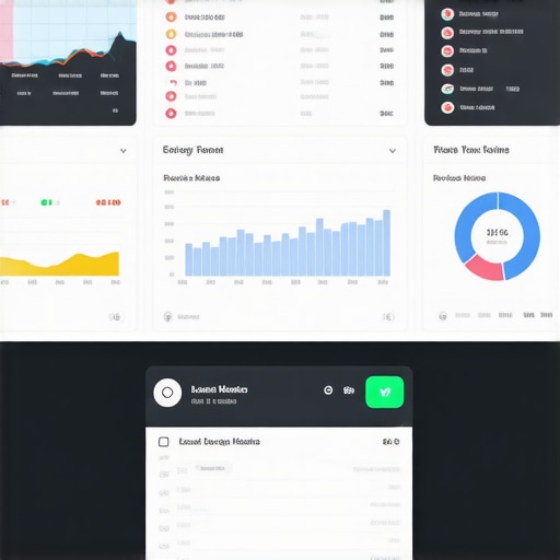 Dashboard showing real-time analytics and review sentiment for local SEO optimization