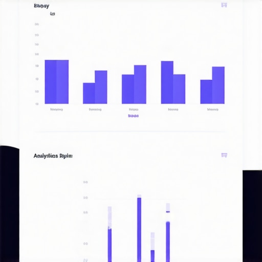 Screenshot of Google My Business dashboard displaying analytics and behavioral metrics