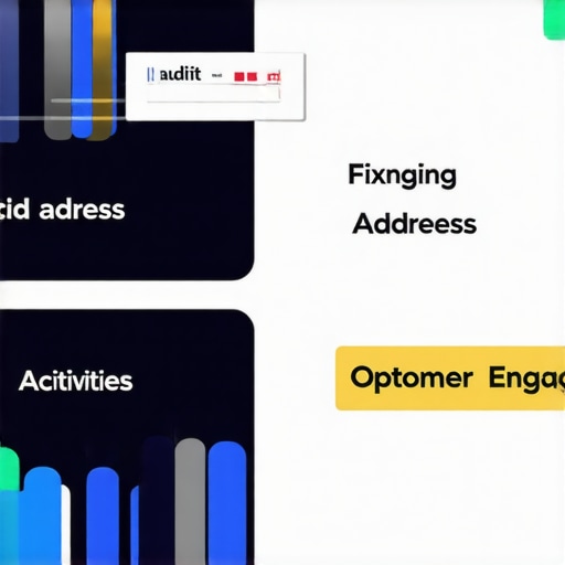 Illustrative diagram of the Google My Business optimization process highlighting key steps and engagement points.